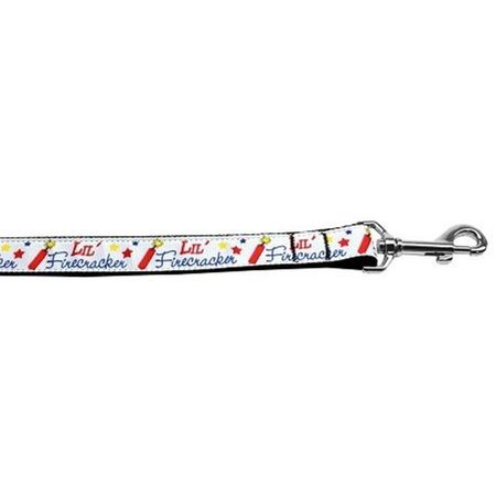 UNCONDITIONAL LOVE Little Firecracker 1 inch wide 6ft long Leash UN797018